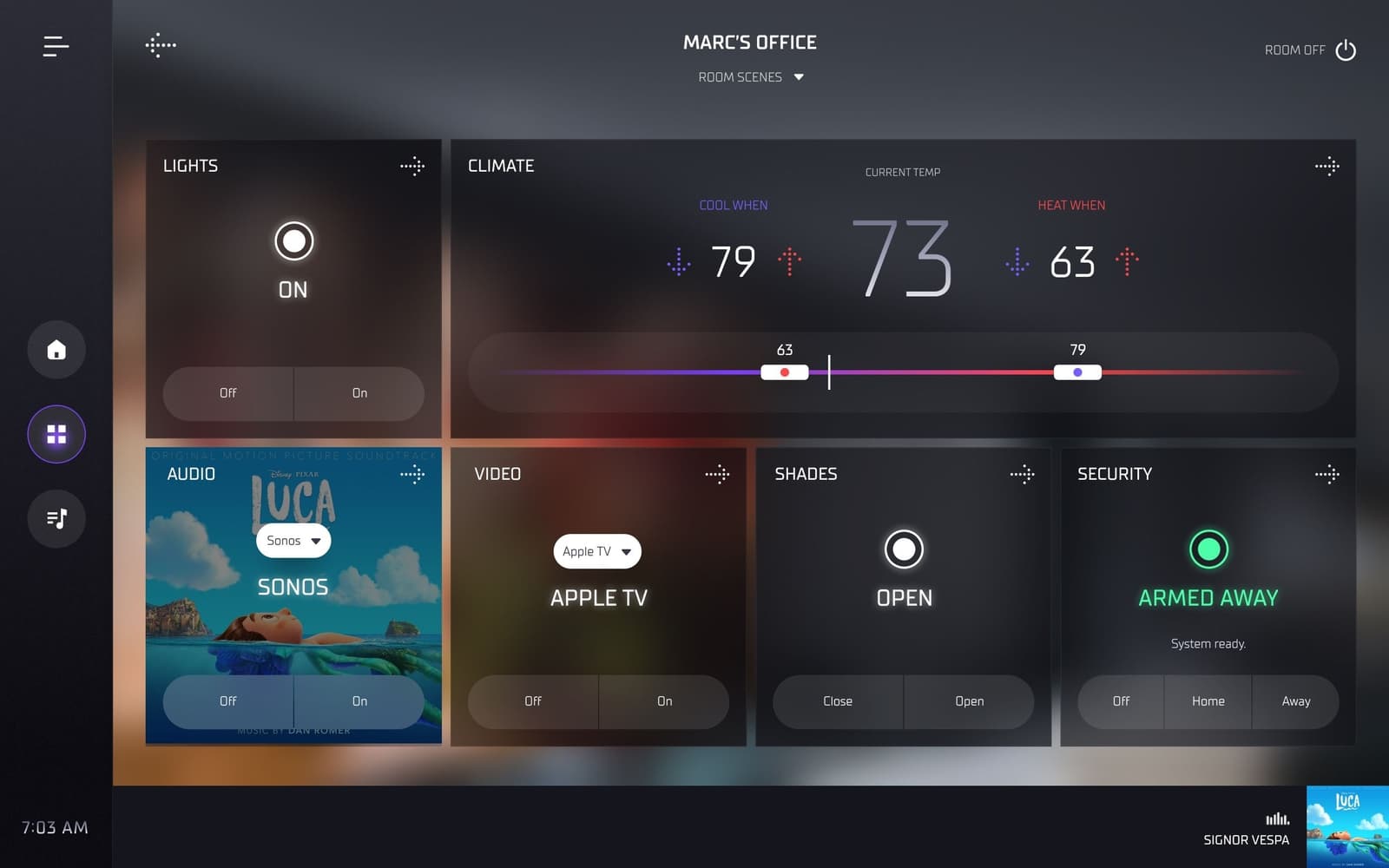Tahoe Crestron Ch5 GUI Templates by Intuitiv